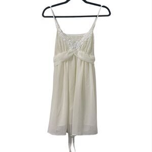 Simply Vera Vera Wang Lacey Dainty Babydoll‎ Top Medium Romantic Whimsical